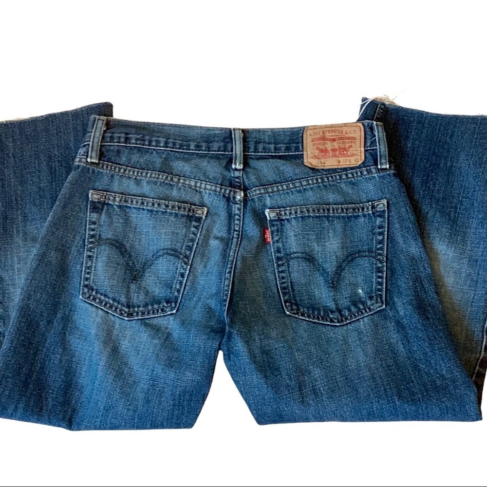 LEVI’S 514 Slim Straight Cropped Capri Jeans 100% Cotton Denim - Picture 11 of 11